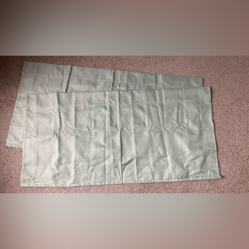 Light Green Curtain Panel